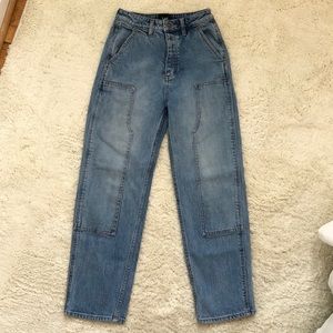 Lee Urban Outfitters Patch Carpenter Jeans 25